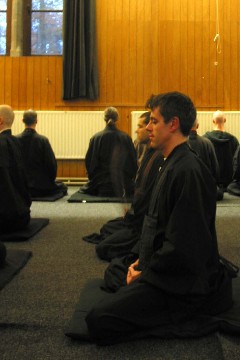En Zazen (2) Photo en posture zazen